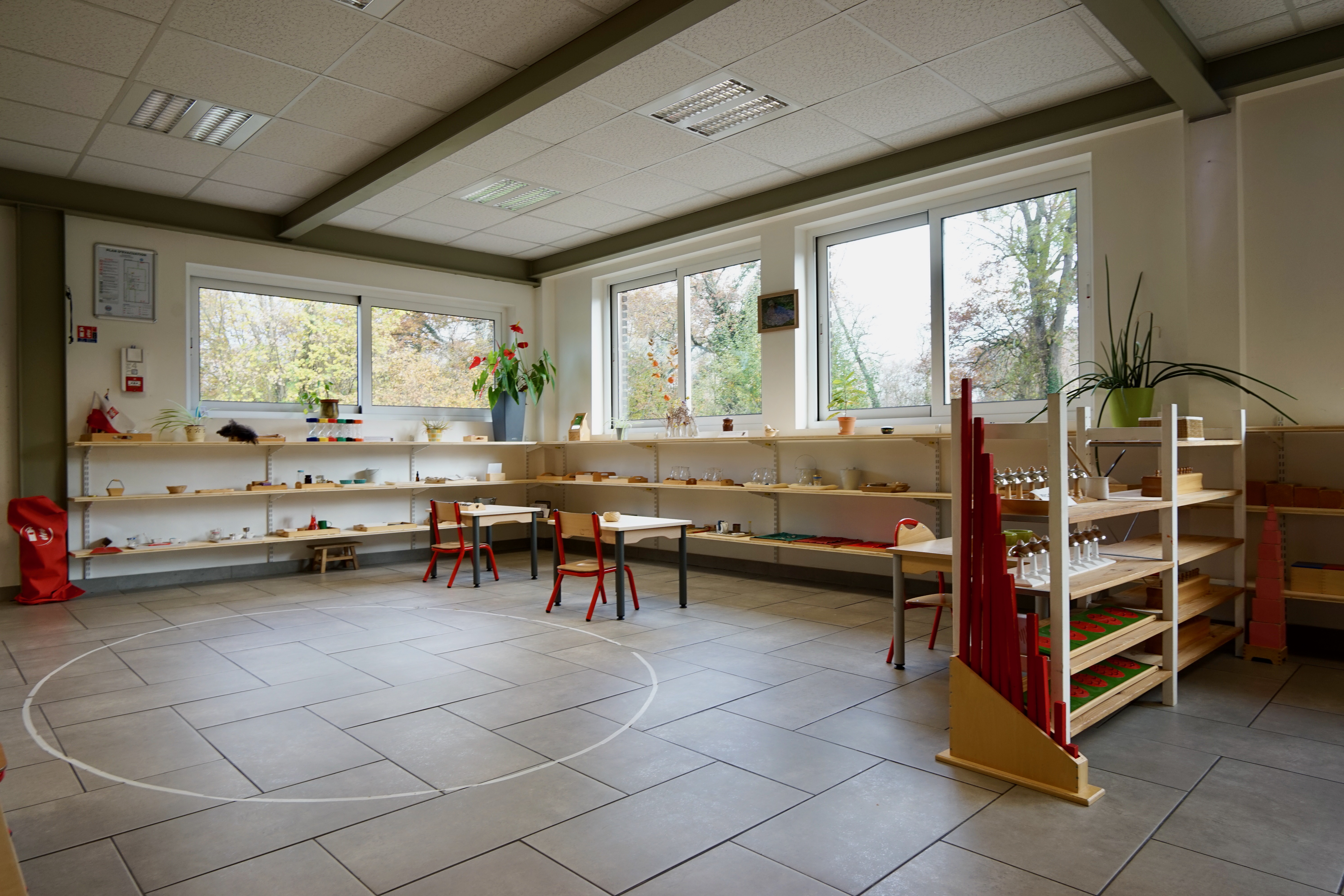 maternelle classe Montessori ecole montessori thonon