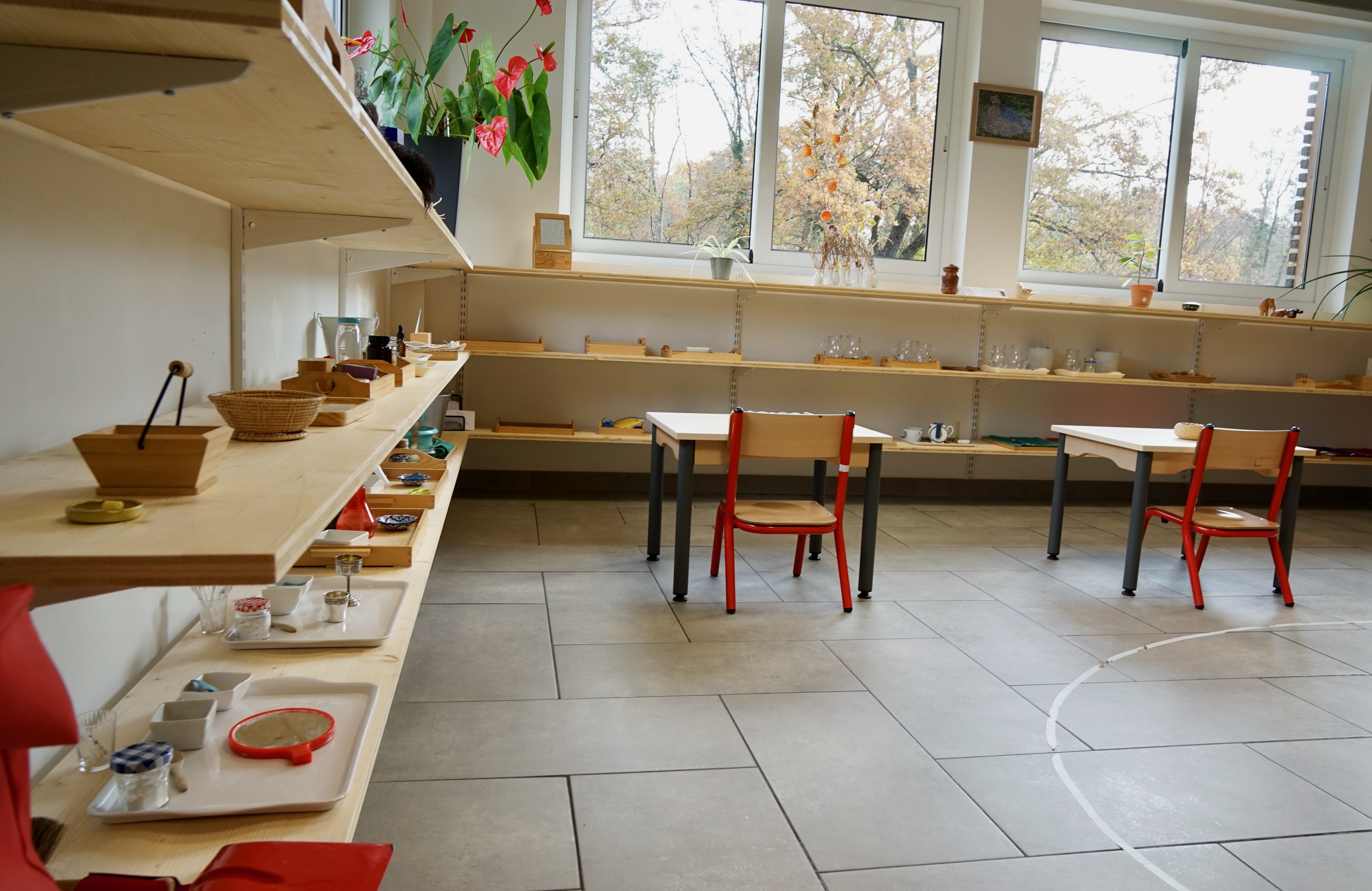 maternelle classe Montessori ecole montessori thonon